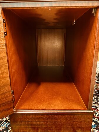 Klassischer englischer Chesterfield Schreibtisch