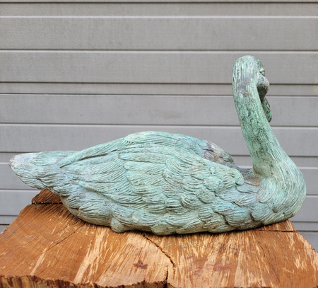 Antike bronze statue von eines Ente