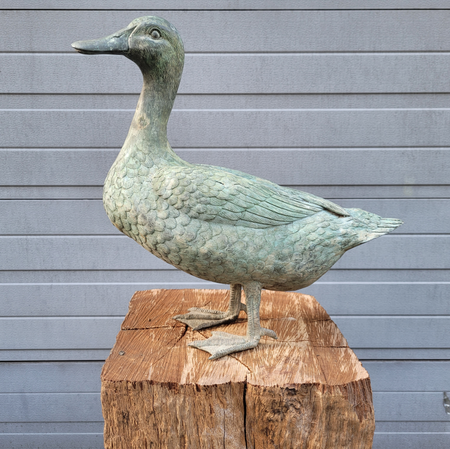 Antike bronze statue von eines Ente