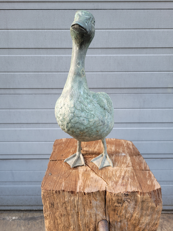 Antike bronze statue von eines Ente