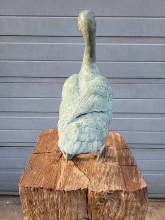 Antike bronze statue von eines Ente