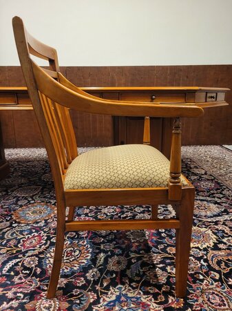 Art Deco Jan Frantzen Besprechungstisch Tisch mit 6 Stühlen