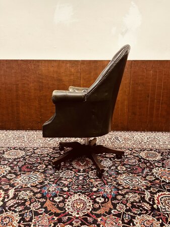 Chesterfield Bürostuhl Olive