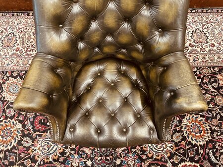 Chesterfield Bürostuhl Olive