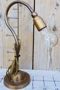 Antike messing tischlampe - TM3
