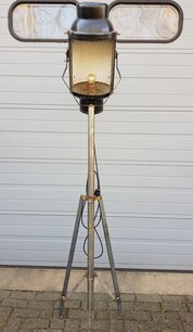 Stehlampe industrie schwarz - VI5