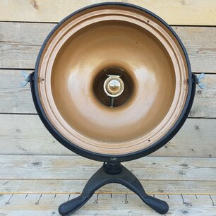 Stehlampe gold vintage - VI15