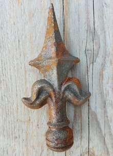Historische gusseisen zaunspitzen - HP4