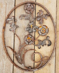 Jugendstil schmiedeeisen element - OS71