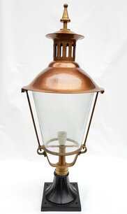 Runde kupfer laterne kopf 80 cm