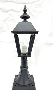 Gusseisen quadratische laterne kopf 60 cm