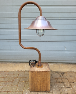 Große hartholz stehlampe - VI1-2