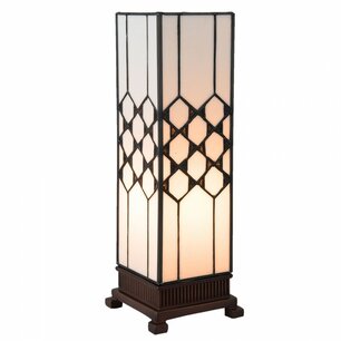 Quadratische Tiffany lampe