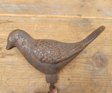 Gusseisen statue Vogel