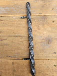 Schmiedeeisernes Gitter für eine Tür oder ein Fenster
