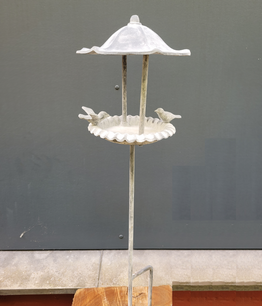 Gusseisen Gartenstecker Vogelhaus