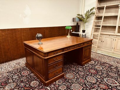 Große englische schreibtisch partnerdesk