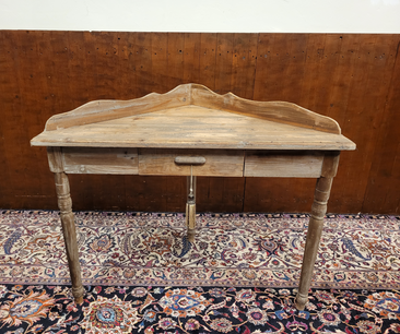 Landlicher kiefer Eck schreibtisch