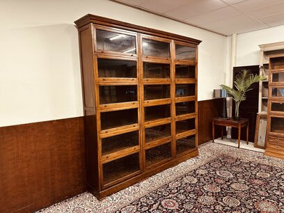 Große antike Globe Wernicke bibliothekschrank