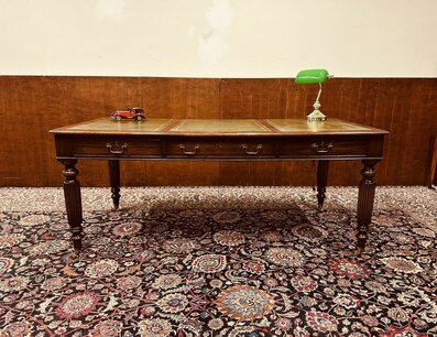 Antike Englische Schreibtisch Partnerdesk