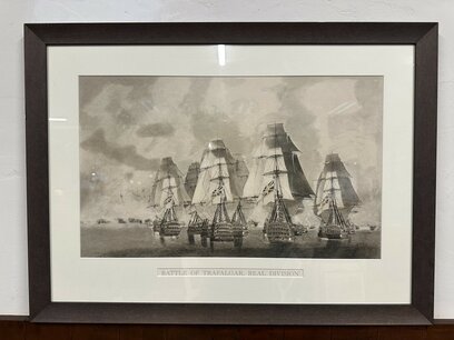 Drucken "Battle of Trafalgar, real division"