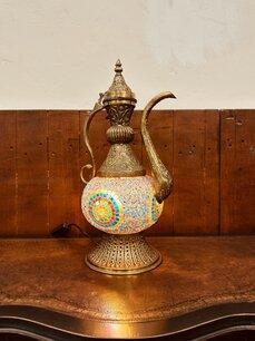 Orientalische Mosaik Tischlampe