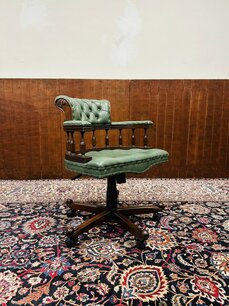 Klassische Englische Bürostuhl Mint