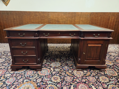 Englische Antike Schreibtisch Partnerdesk