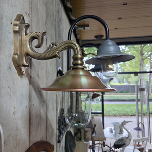 Klassische wandlampe bronze - WB1