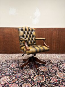 NEUEN! Klassischer englischer Chesterfield Bürostuhl
