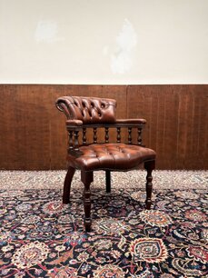 NEUEN! Klassischer englischer Chesterfield Stuhl
