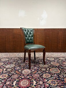 Englische Klassische Chesterfield Stuhl