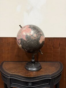 Klassische schwarze tisch Globus