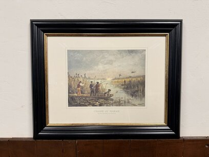 Drucken "Chasse a la Marais" in Farbe