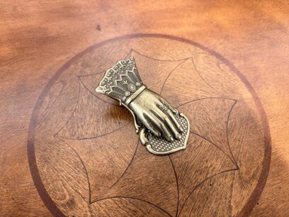 Klassische Viktorianische Papierklemme