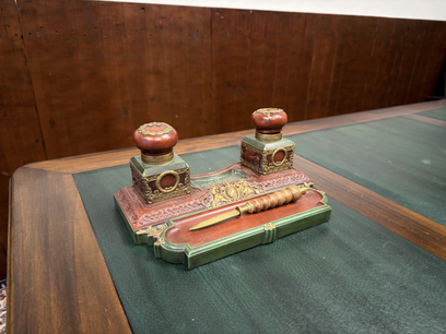 Antikes Französisches Empire Schreibset