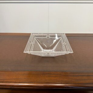 Art Deco schale aus Kristall