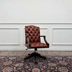 Englischer Chesterfield Bürostuhl President Chair