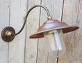 Antike kupfer wandlampe - WK26