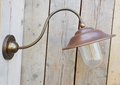 Antike kupfer wandlampe - WK26