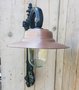 Historische kupfer wandlampe - WK11