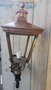 Antike wandlampe kupfer gusseisen - WK31