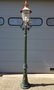 Gusseisen laterne Rotterdammer mit kupfer runde lampenschirm
