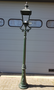 Gusseisen laterne Rotterdammer mit quadratische lampenschirm