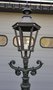 Gusseisen laterne Romantica mit sechseckige lampenschirm.