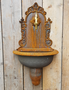 Gusseisen wandbrunnen mit messing hahn