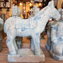 Chinesische terrakotta pferd groß
