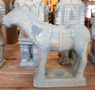 Chinesische terrakotta-pferd klein