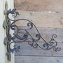 Jugendstil schmiedeeisen ladenschild - UB6