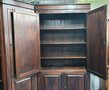 Klassisches Jan Frantzen mahagoni eck-bücherregal